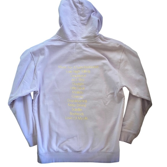 Harry Styles Hoodie 2022 Love on Tour Harry’s House Merch Lavender L - Picture 2 of 8